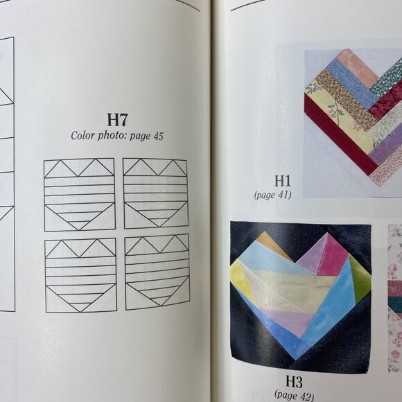 Easy Machine Paper Piecing Book Carol Doak Quilting Guide 65 Blocks - Picture 3 of 4